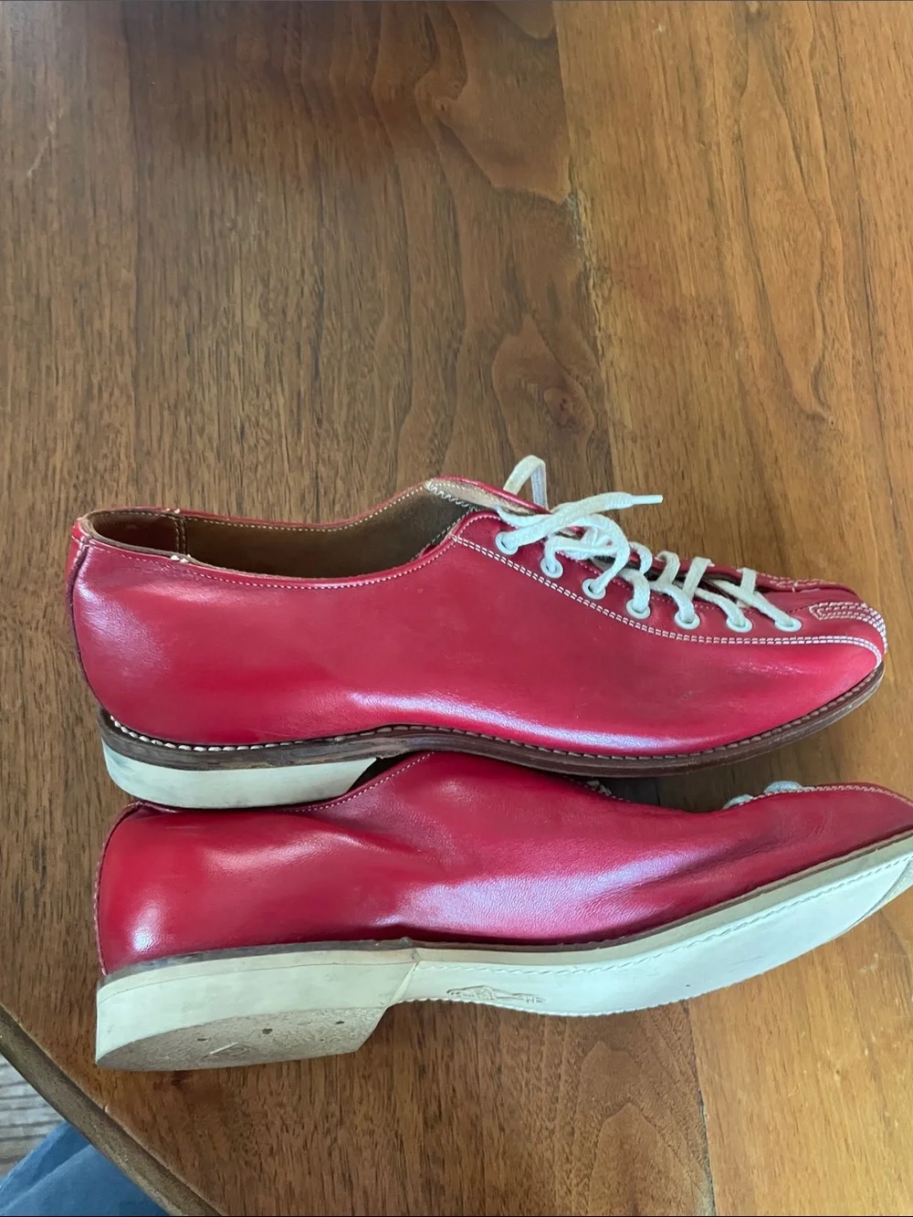 Vintage leather bowling shoes!